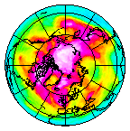 Ozone Field of 27 March 2016