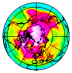 Ozone Field of 29 March 2016