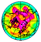 Ozone Field of 16 April 2016