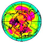 Ozone Field of 22 April 2016