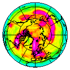 Ozone Field of 26 April 2016