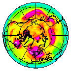Ozone Field of 28 April 2016