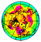 Ozone Field of 29 April 2016