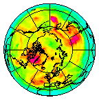 Ozone Field of 25 May 2016