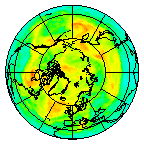 Ozone Field of 21 June 2016