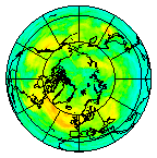 Ozone Field of 11 July 2016