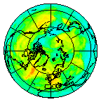 Ozone Field of 14 July 2016