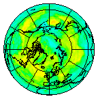 Ozone Field of 20 July 2016