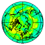 Ozone Field of 22 July 2016