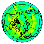 Ozone Field of 24 July 2016