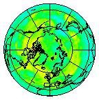 Ozone Field of 25 July 2016