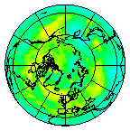 Ozone Field of 27 July 2016