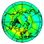 Ozone Field of 03 August 2016
