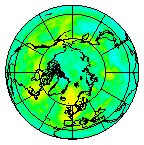 Ozone Field of 09 August 2016