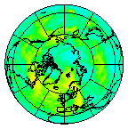 Ozone Field of 12 August 2016