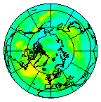 Ozone Field of 20 August 2016