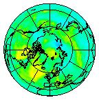 Ozone Field of 22 August 2016