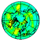 Ozone Field of 24 August 2016