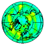 Ozone Field of 25 August 2016