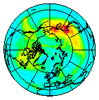 Ozone Field of 26 October 2016