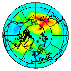 Ozone Field of 29 October 2016