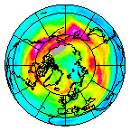 Ozone Field of 22 December 2016
