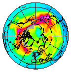 Ozone Field of 25 December 2016