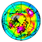 Ozone Field of 12 January 2017