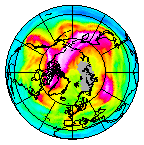 Ozone Field of 23 January 2017