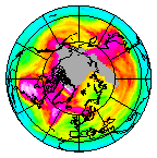 Ozone Field of 15 March 2017