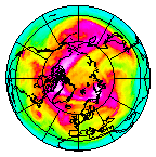 Ozone Field of 31 March 2017