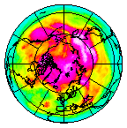 Ozone Field of 09 April 2017