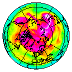 Ozone Field of 13 April 2017