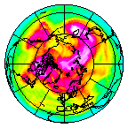Ozone Field of 14 April 2017