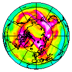 Ozone Field of 18 April 2017