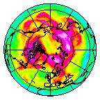 Ozone Field of 19 April 2017