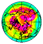 Ozone Field of 22 April 2017