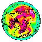 Ozone Field of 25 April 2017