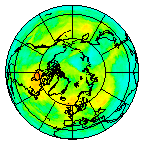 Ozone Field of 10 July 2017
