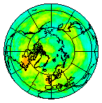 Ozone Field of 22 July 2017