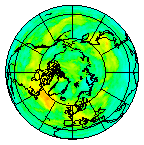 Ozone Field of 25 July 2017