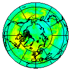 Ozone Field of 09 August 2017