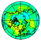 Ozone Field of 14 August 2017