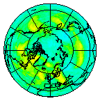 Ozone Field of 22 August 2017