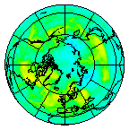 Ozone Field of 24 August 2017