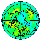 Ozone Field of 25 August 2017