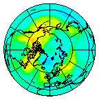 Ozone Field of 21 October 2017