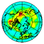 Ozone Field of 09 November 2017