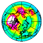 Ozone Field of 25 December 2017
