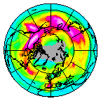 Ozone Field of 08 January 2018